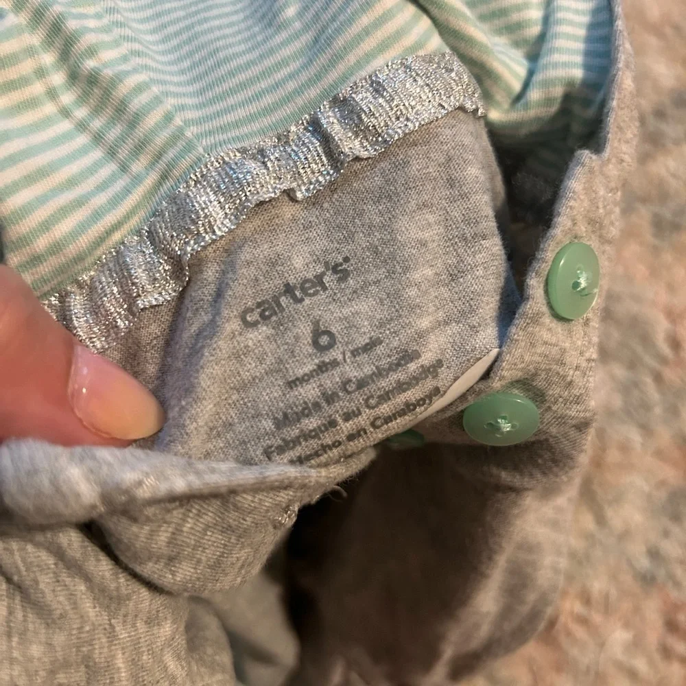 Carters size 6 month clothing bundle